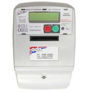 CPT02550 Contador de luz prepago por tarjetas desechables MCM30