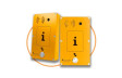 PANC040A Panphone C040A GSM,1 botón, amarillo
